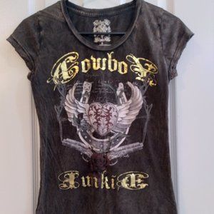 Cowboy Junkie Womans tshirt